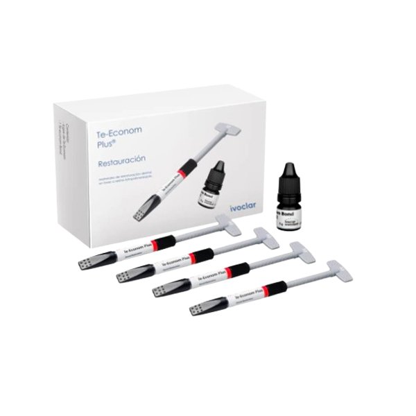 thumbnail image 2 of Ivoclar Vivadent TE-Econom Plus System Pack – 8x4g Syringes, Etch & Bond, Dental Composite Kit 2 of 3