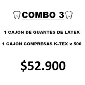 COMBO 3 DESCARTABLE