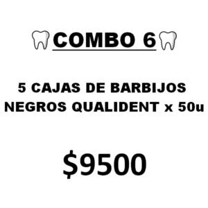 COMBO 6 DESCARTABLE