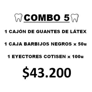 COMBO 5 DESCARTABLE