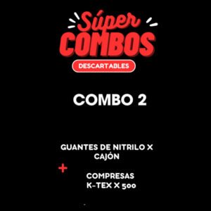 Combo 2 descartable